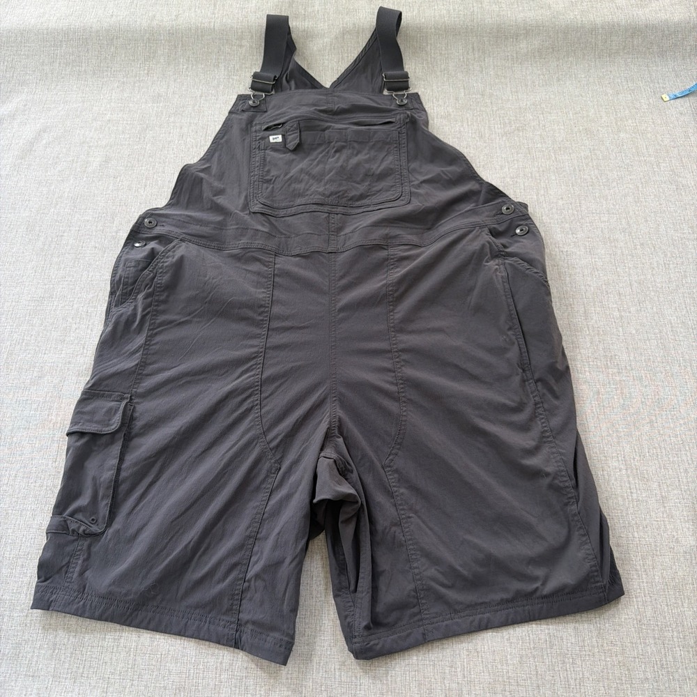 Duluth Trading Co Heirloom Short Overalls Women's 3X Gardening Ripstop Outdoor